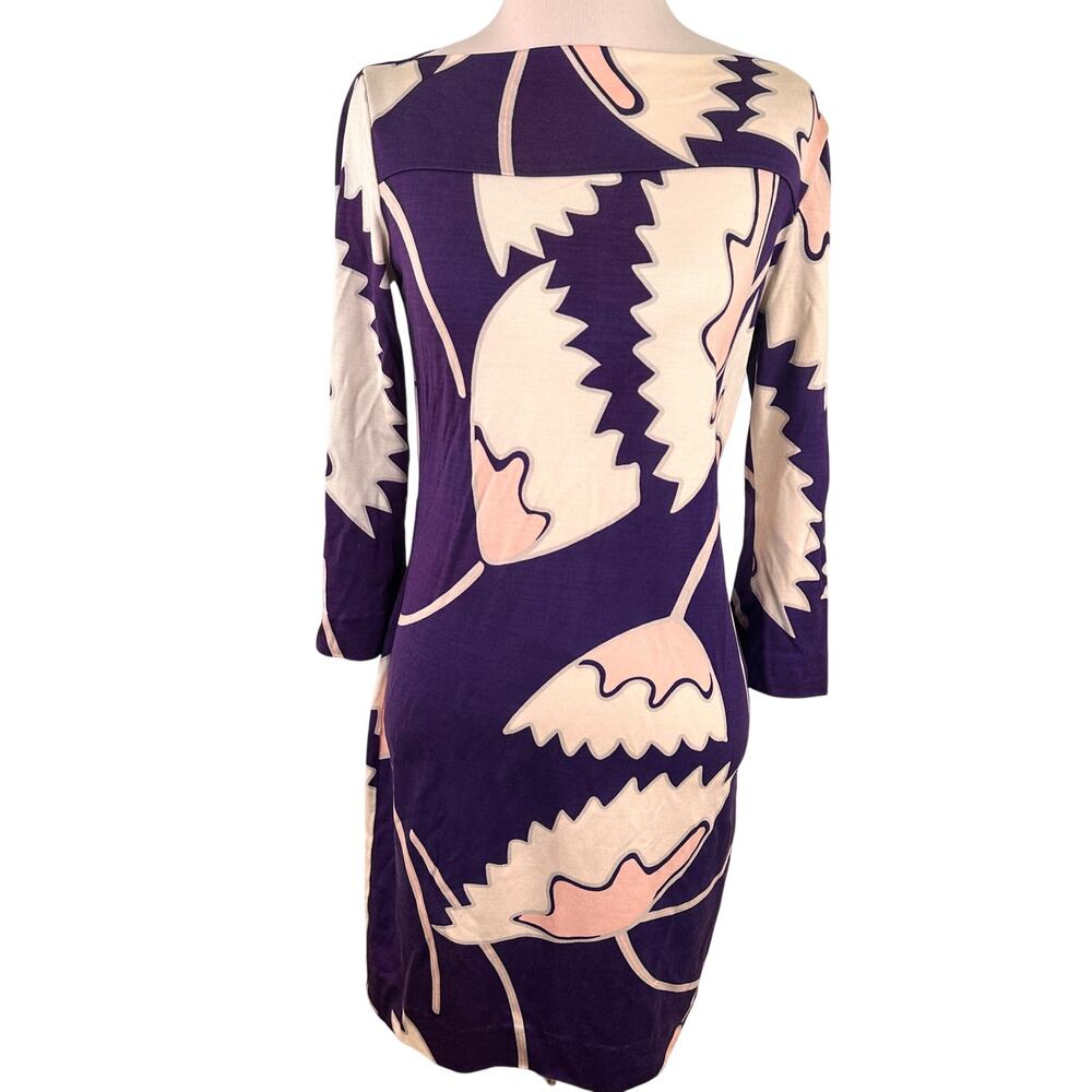 Diane Von Furstenberg Ruri Silk Jersey Tunic Dress Size 2